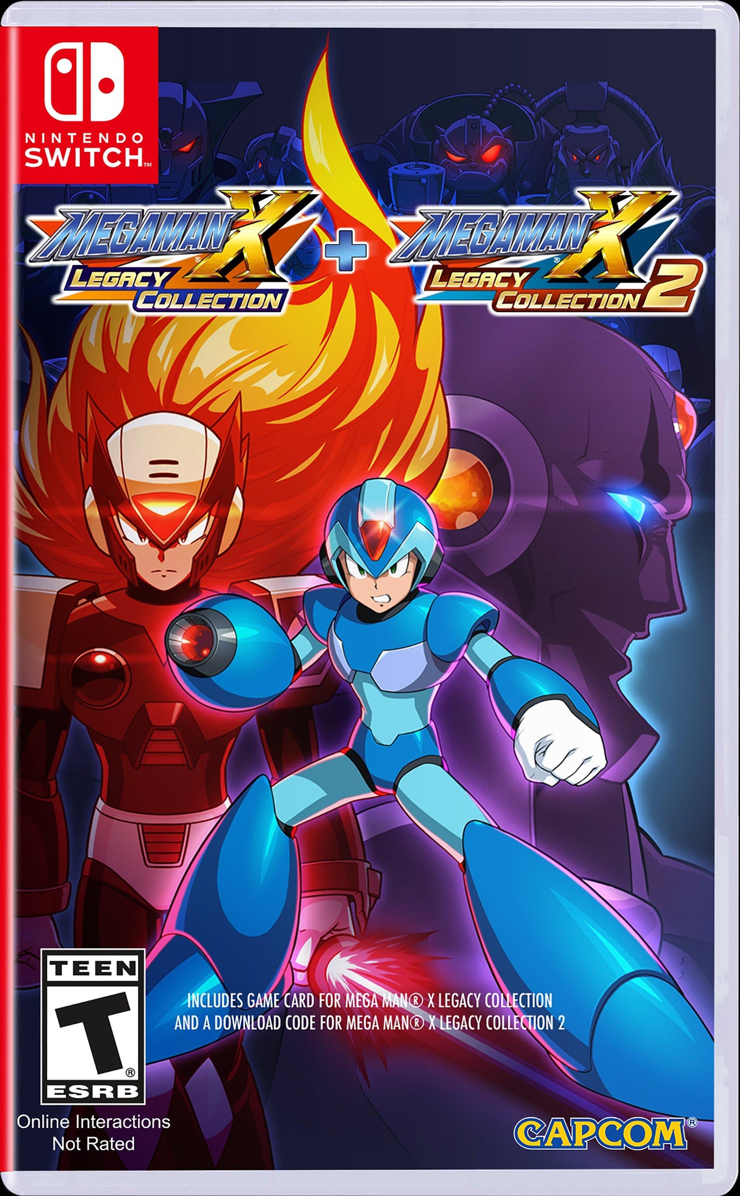 Mega Man X Legacy Collection 1 and 2 - Nintendo Switch