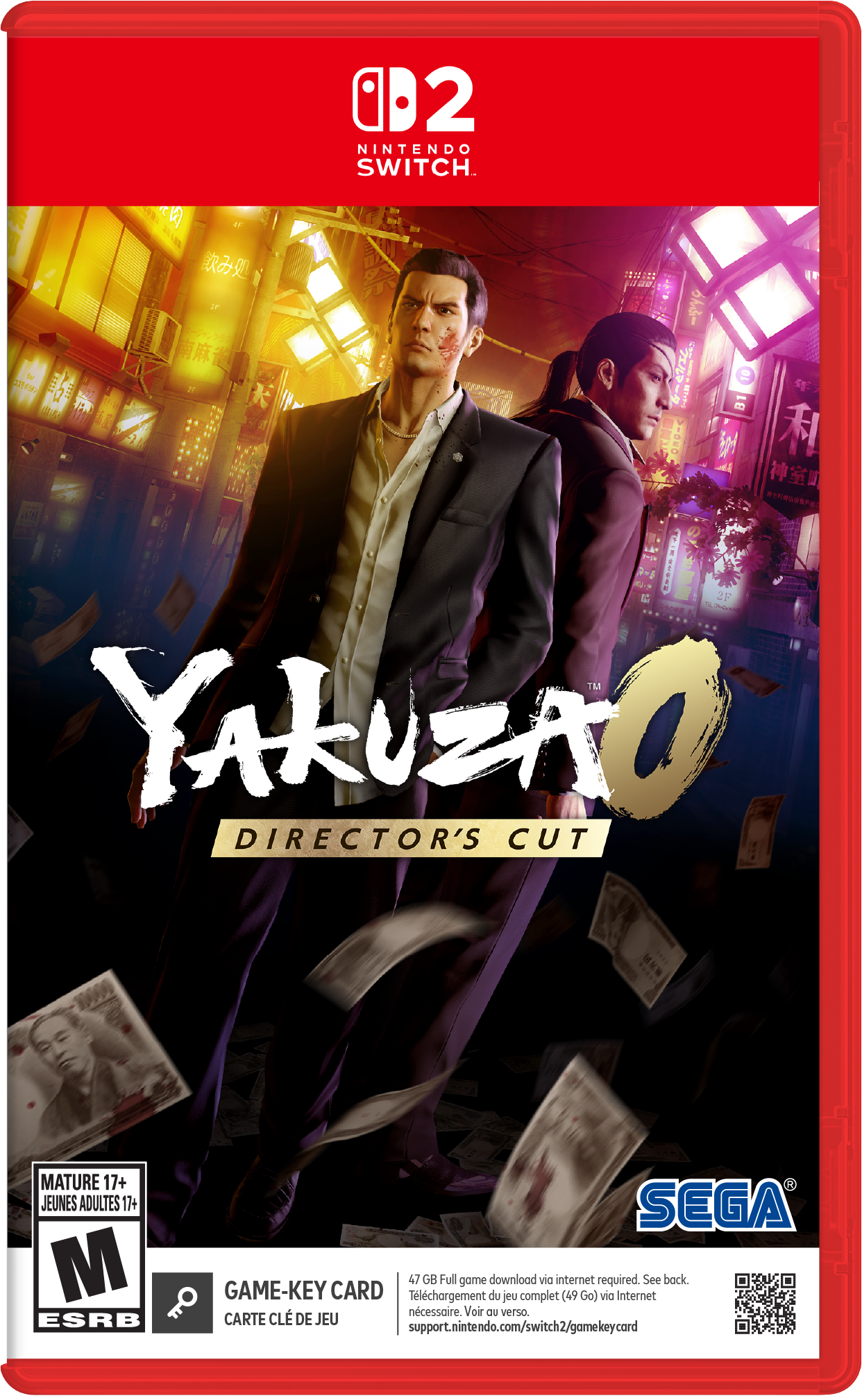 Yakuza 0 Director's Cut - Nintendo Switch 2