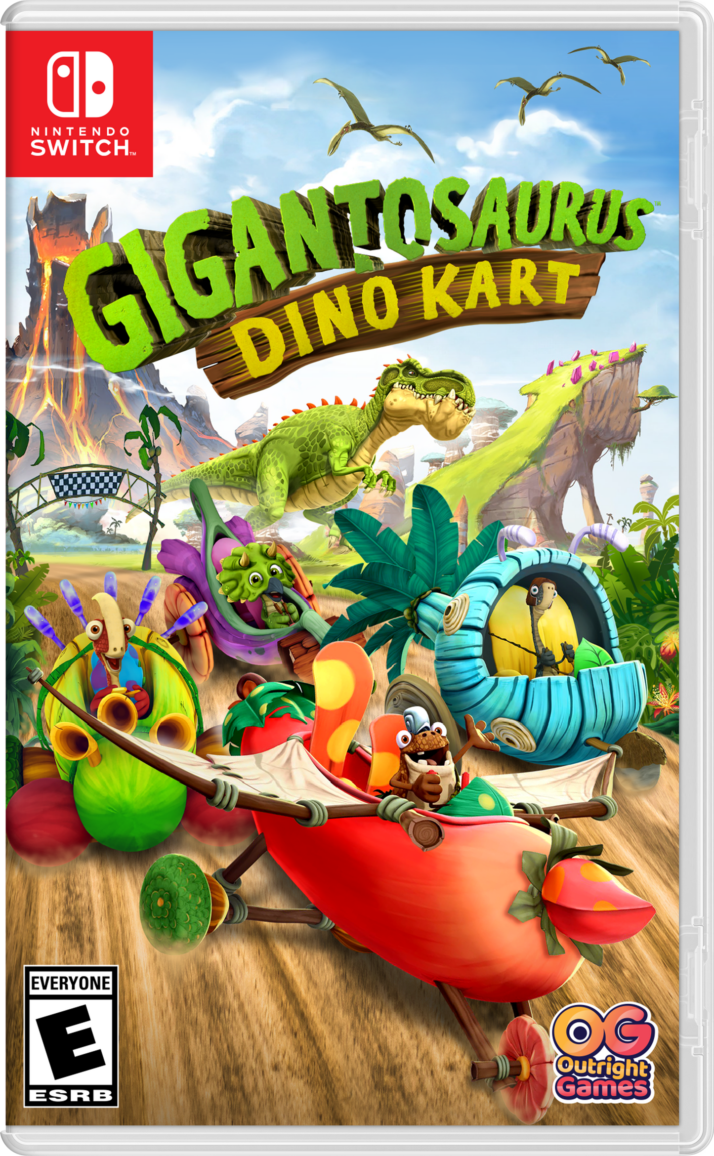 Gigantosaurus Dino Kart - Nintendo Switch