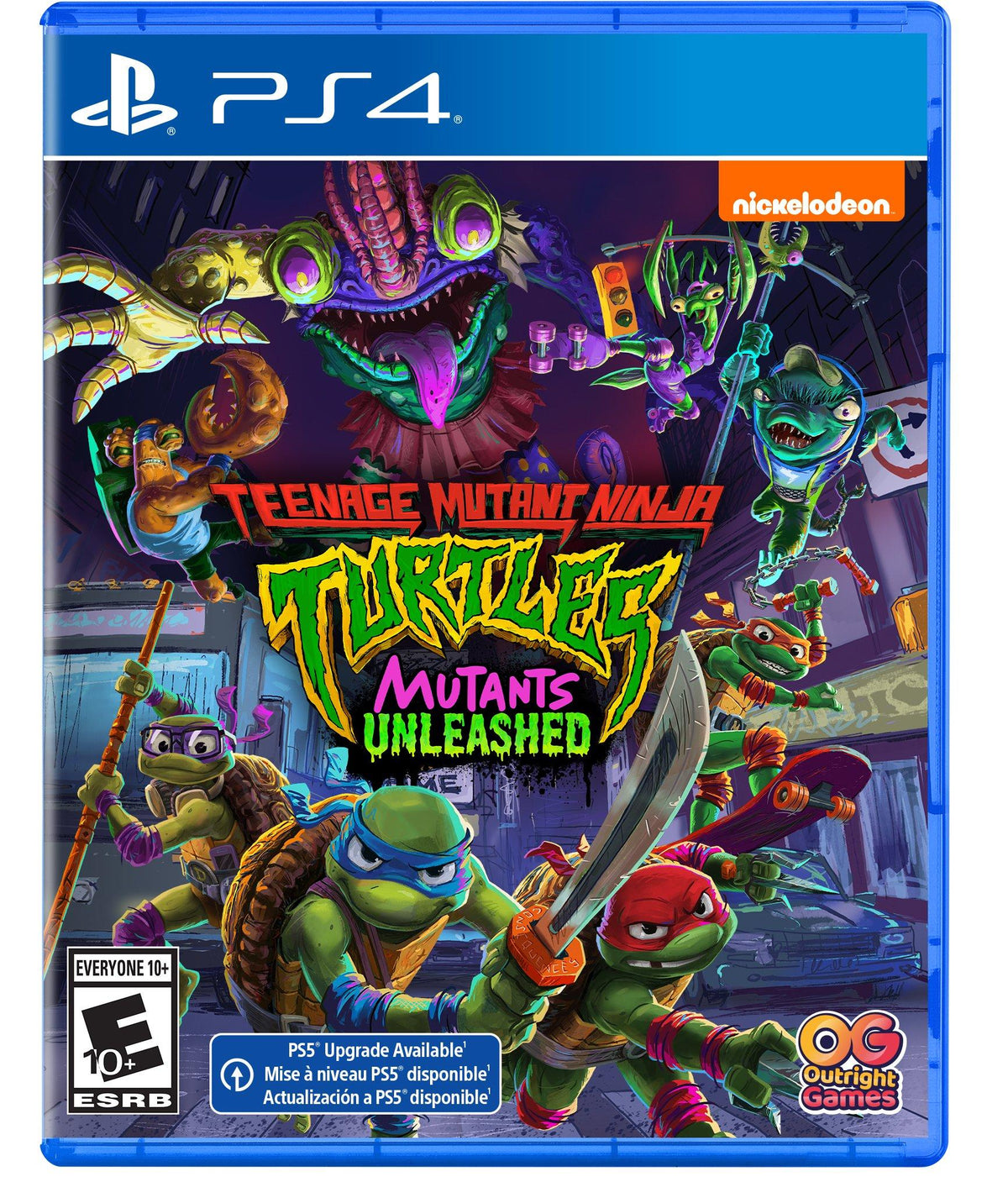 Teenage Mutant Ninja Turtles: Mutants Unleashed - PlayStation 4