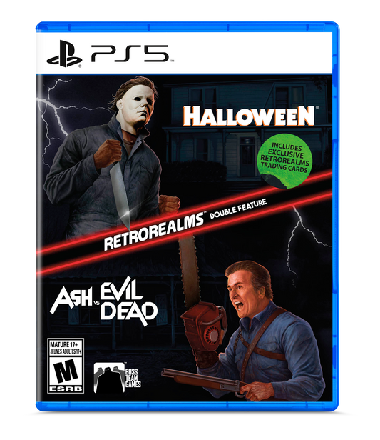 Halloween and Ash vs Evil Dead RetroRealms Double Feature - PlayStation 5