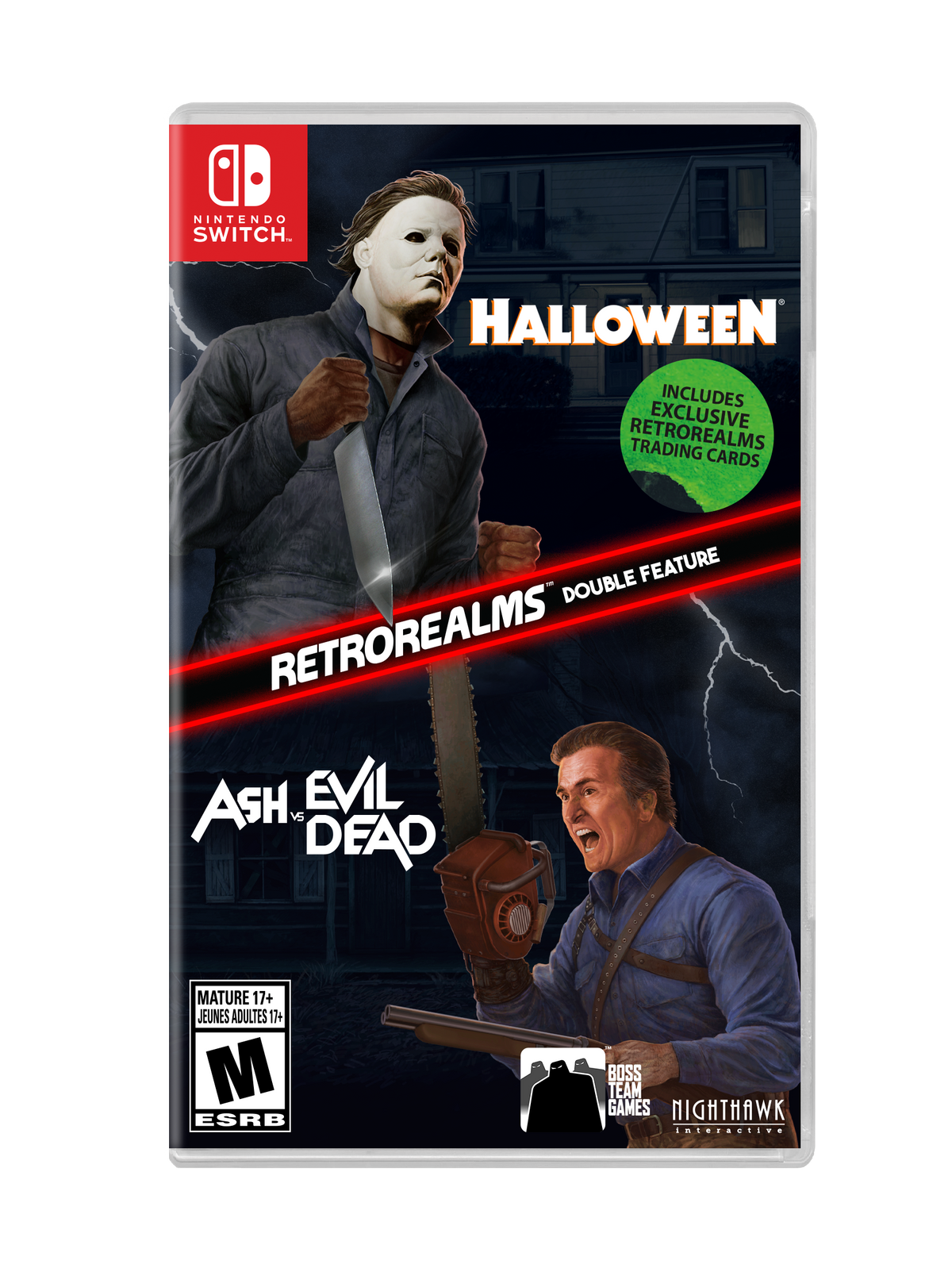 Halloween and Ash vs Evil Dead RetroRealms Double Feature - Nintendo Switch