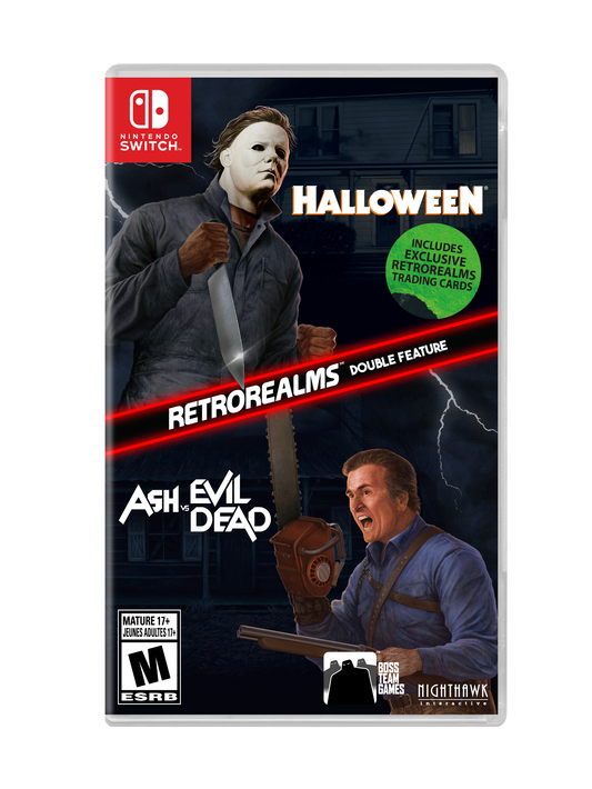 Halloween and Ash vs Evil Dead RetroRealms Double Feature - Nintendo Switch