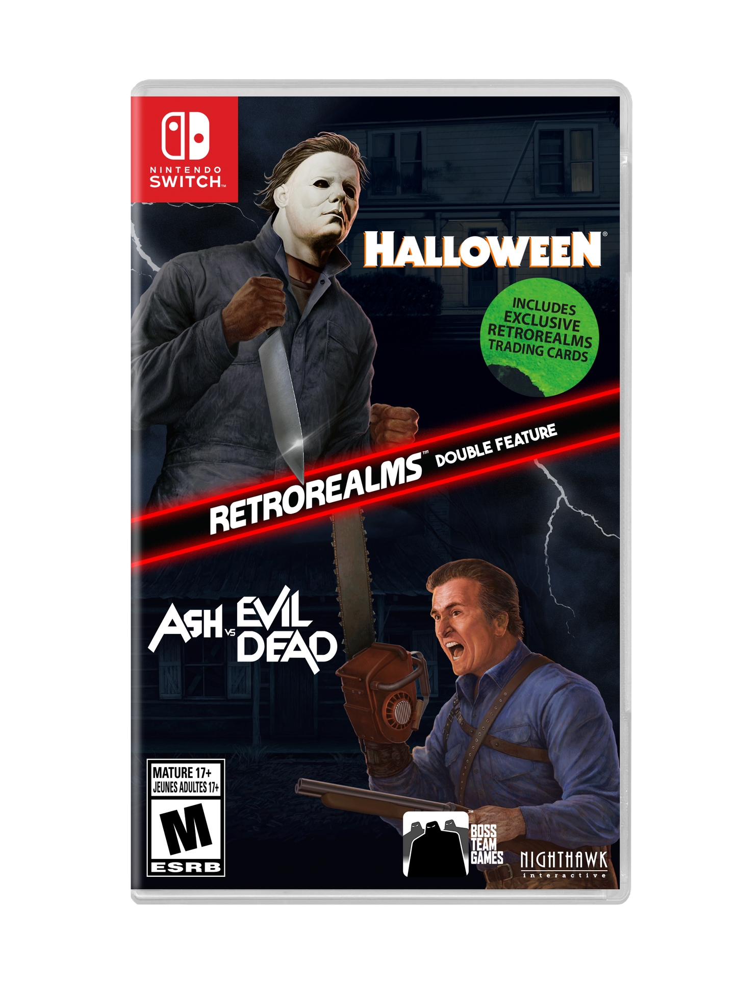 Halloween and Ash vs Evil Dead RetroRealms Double Feature - Nintendo Switch