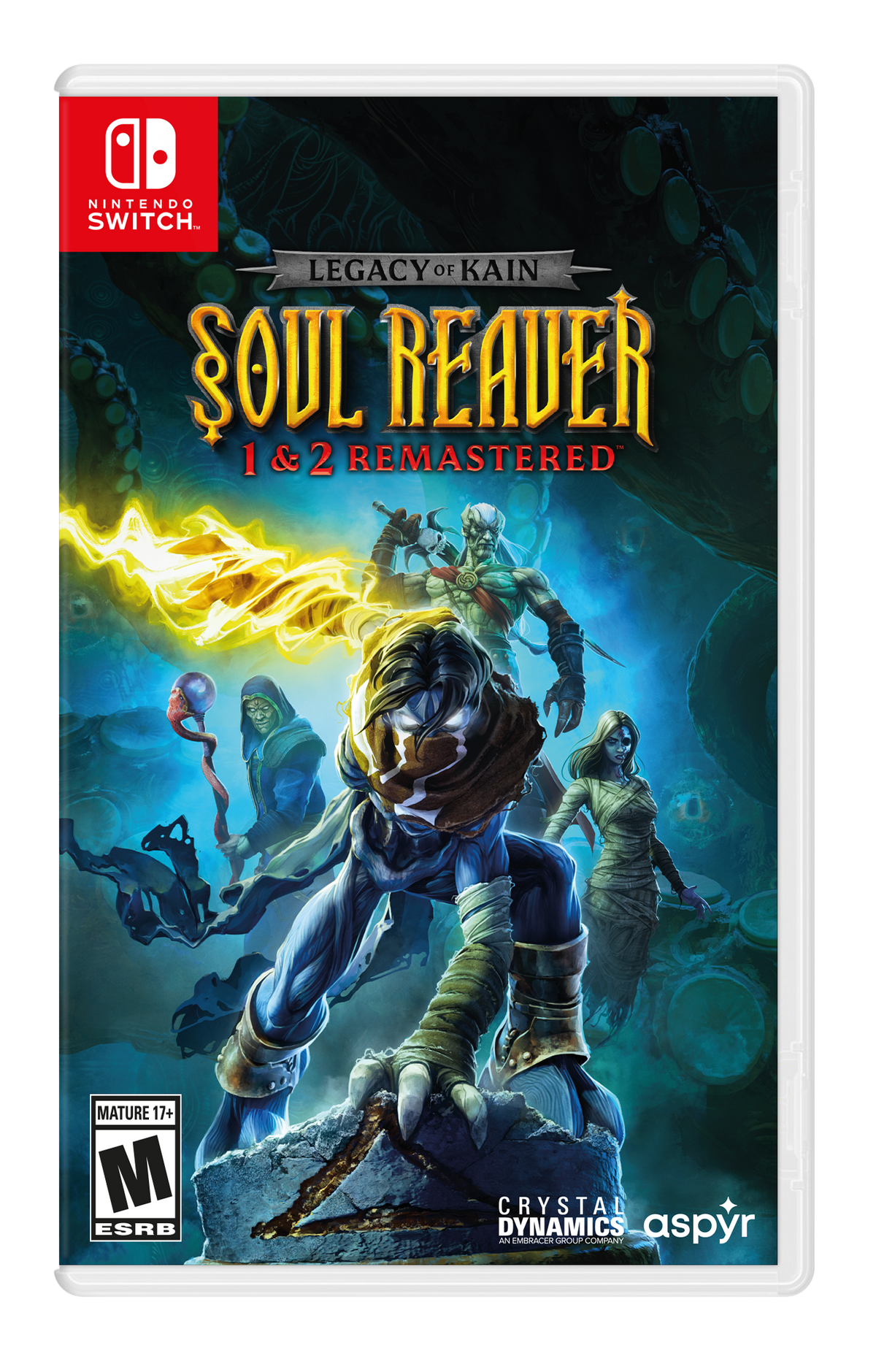 Legacy of Kain Soul Reaver 1 and 2 Remastered - Nintendo Switch