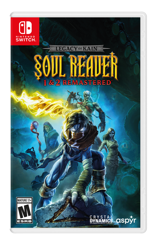 Legacy of Kain Soul Reaver 1 and 2 Remastered - Nintendo Switch