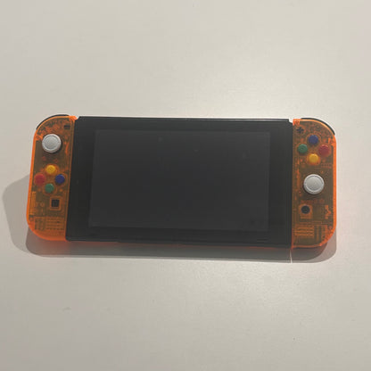 Clear Orange Nintendo Switch (E-SHOP Banned)