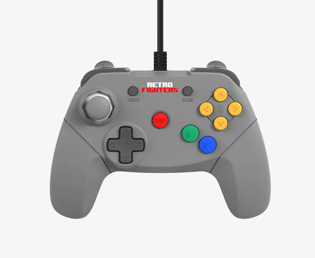 Retro Fighters Brawler64 Wired Controller V2