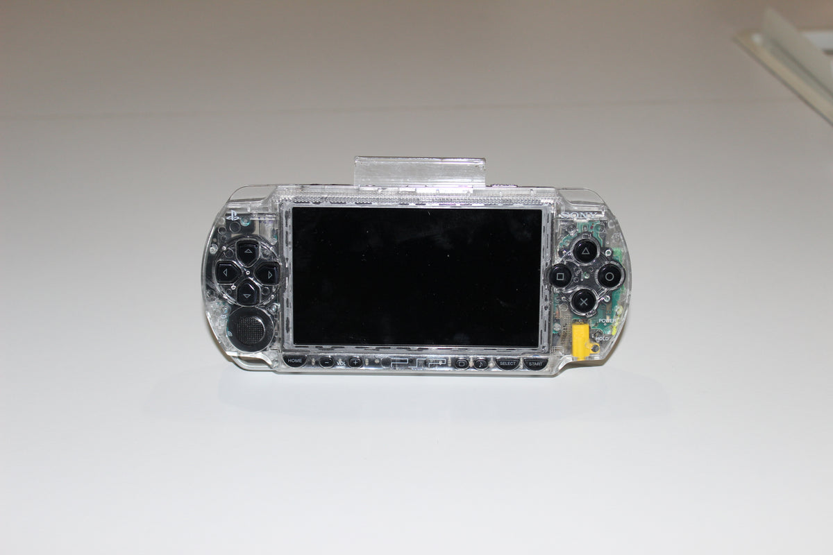 Custom PSP 1000 Clear & Black Buttons