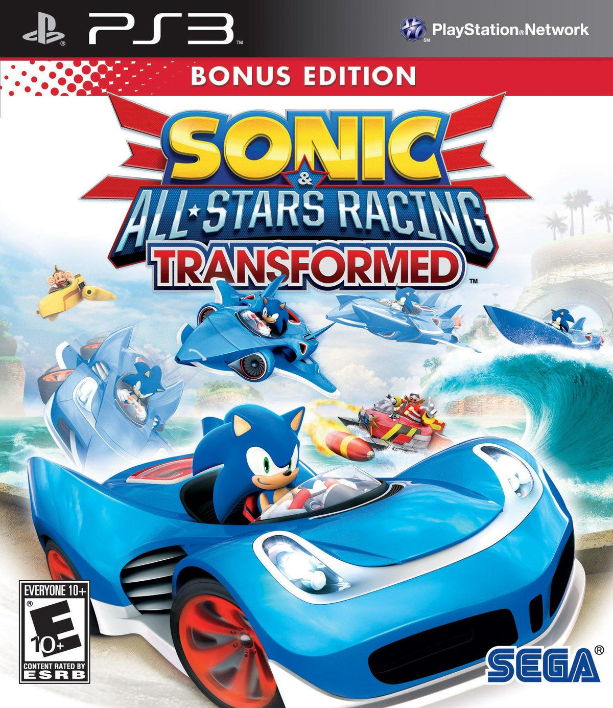 Sonic and All-Stars Racing Transformed - PlayStation 3
