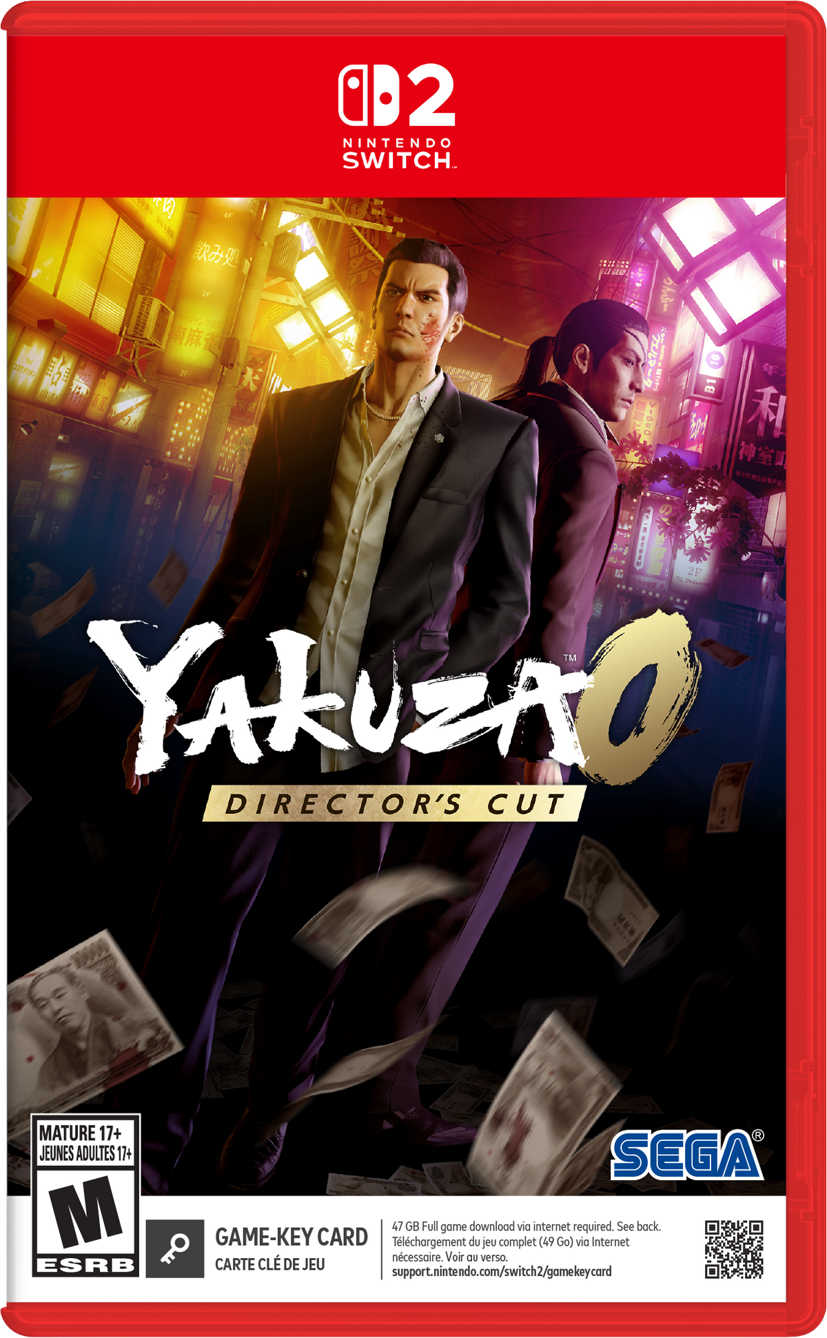 Yakuza 0 Director's Cut - Nintendo Switch 2